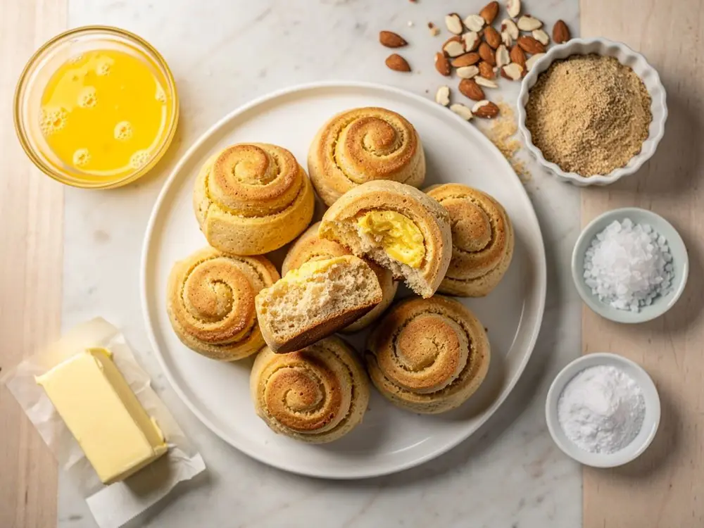 Almond Flour Breakfast Rolls